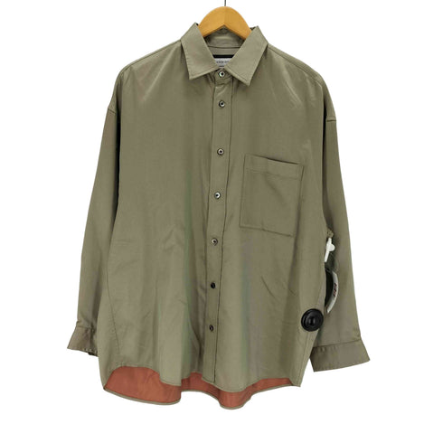 メゾンスペシャル MAISON SPECIAL Prime-Over Silk Twill Shirt メンズ 00