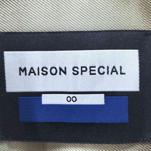 メゾンスペシャル MAISON SPECIAL Prime-Over Silk Twill Shirt メンズ 00