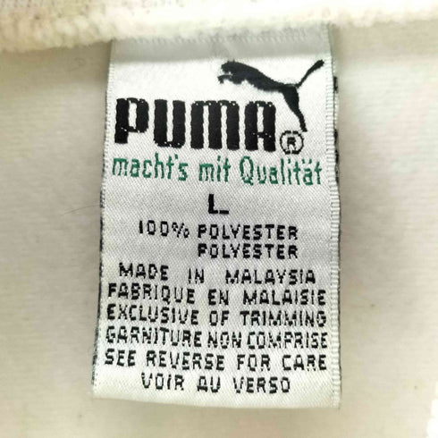 プーマ PUMA マレーシア製 ワンポイントロゴ刺繍トラックジャケット メンズ import:L