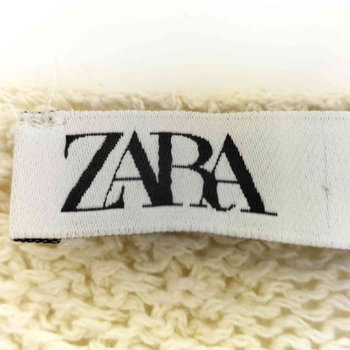 ザラ ZARA コットンニット カーディガン レディース import:S