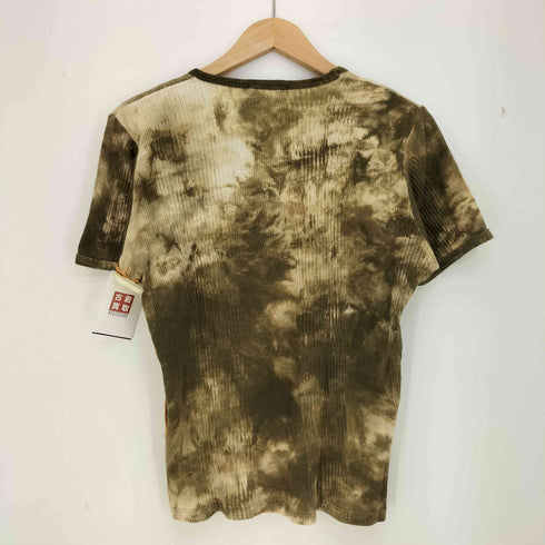 Y2K タイダイ スキッパーネックTシャツ メンズ import:L