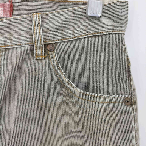 ザラ ZARA OLD Y2K USED加工 ローライズ ブーツカット コーデュロイ パンツ メンズ 32
