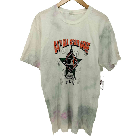 フルーツオブザルーム FRUIT OF THE LOOM 80s~90s シングルステッチ ベースボールプリントS/S TEE メンズ XL