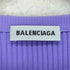 バレンシアガ BALENCIAGA 19SS オールオーバーロゴ リブカーディガン レディース M