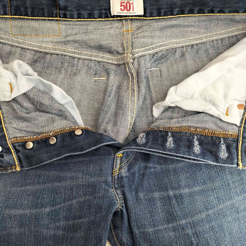 リーバイス Levis パキスタン製 501 メンズ W33/L32