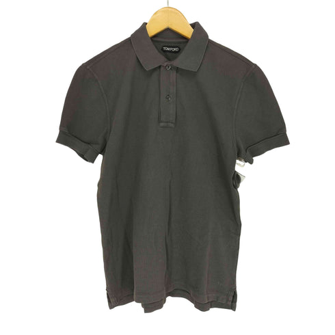 トムフォード TOM FORD 鹿の子 S/S ポロシャツ メンズ 50