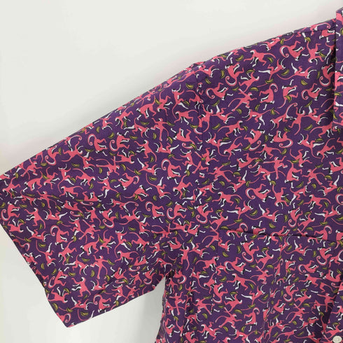 フェアファクス FAIRFAX SHUFLY FAIRFAX オープンカラーS/S 総柄シャツ モンキー メンズ JPN:L