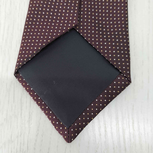 バーバリーブラックレーベル BURBERRY BLACK LABEL シルク100% 総柄ネクタイ メンズ