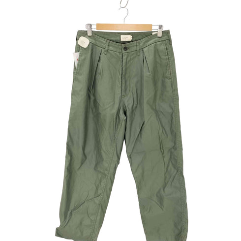 スティルバイハンド STILL BY HAND DEADSTOCK FABRICS Exclusive Trousers for Fort General Store タックテーパードワイドパンツ メンズ 48