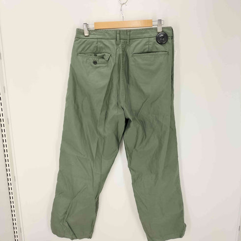 スティルバイハンド STILL BY HAND DEADSTOCK FABRICS Exclusive Trousers for Fort General Store タックテーパードワイドパンツ メンズ 48