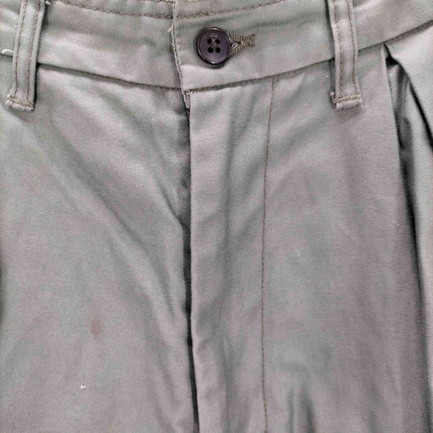 スティルバイハンド STILL BY HAND DEADSTOCK FABRICS Exclusive Trousers for Fort General Store タックテーパードワイドパンツ メンズ 48