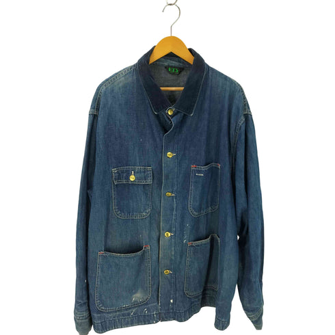 70S ELY USA製 デニムカバーオール メンズ