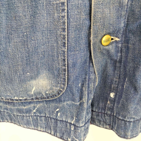 70S ELY USA製 デニムカバーオール メンズ