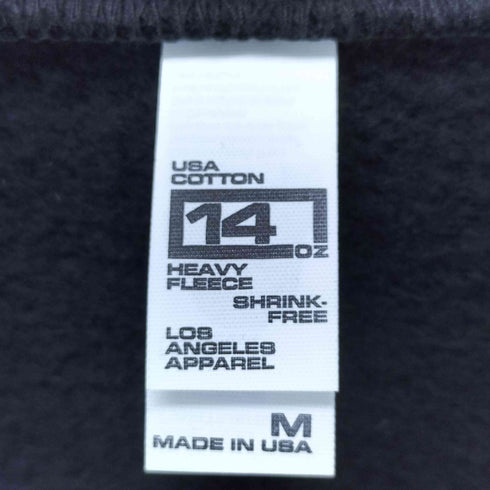 ロサンゼルスアパレル Los Angeles Apparel USA製 14OZ クルーネックスウェット メンズ import:M