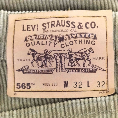 リーバイス Levis USA製 565 ボタン裏515刻印 コーデュロイパンツ メンズ W32 L32