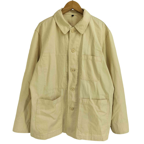 ムジルシリョウヒン 無印良品 23aw カバーオール紳士 木の実から作ったカポック混ヘリンボーン カバーオール メンズ JPN:L