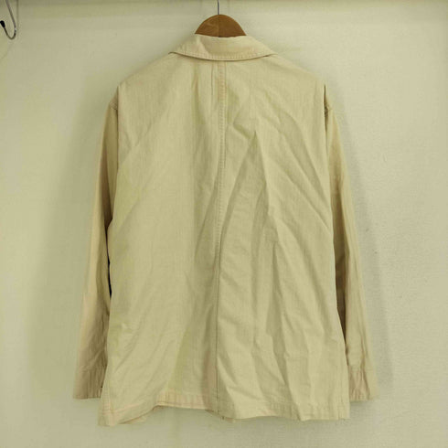 ムジルシリョウヒン 無印良品 23aw カバーオール紳士 木の実から作ったカポック混ヘリンボーン カバーオール メンズ JPN:L