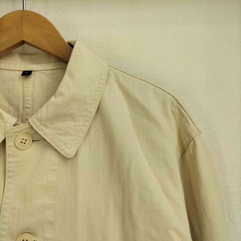 ムジルシリョウヒン 無印良品 23aw カバーオール紳士 木の実から作ったカポック混ヘリンボーン カバーオール メンズ JPN:L