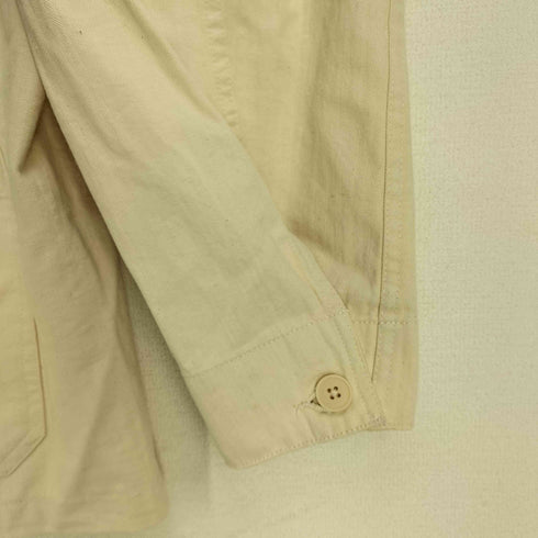 ムジルシリョウヒン 無印良品 23aw カバーオール紳士 木の実から作ったカポック混ヘリンボーン カバーオール メンズ JPN:L