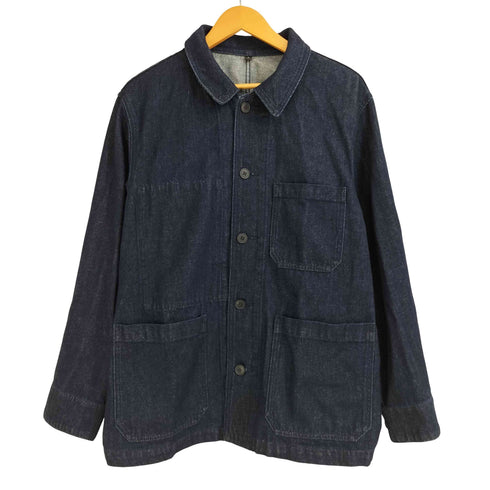 ムジルシリョウヒン 無印良品 24aw カバーオール紳士 木の実から作ったカポック混デニム カバーオール メンズ JPN:L