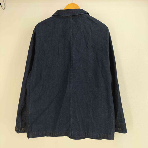 ムジルシリョウヒン 無印良品 24aw カバーオール紳士 木の実から作ったカポック混デニム カバーオール メンズ JPN:L