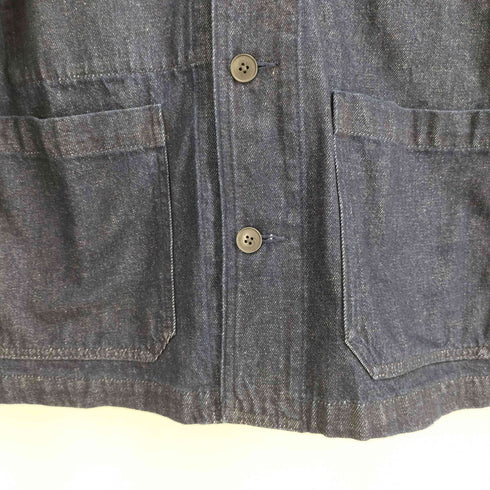 ムジルシリョウヒン 無印良品 24aw カバーオール紳士 木の実から作ったカポック混デニム カバーオール メンズ JPN:L