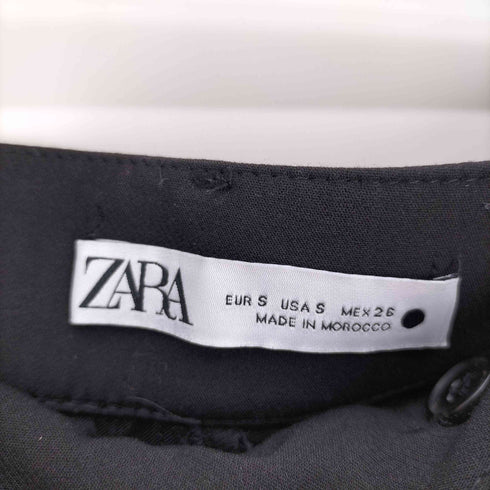 ザラ ZARA 6P ジップポケット ジップフライ カーゴ パンツ レディース S