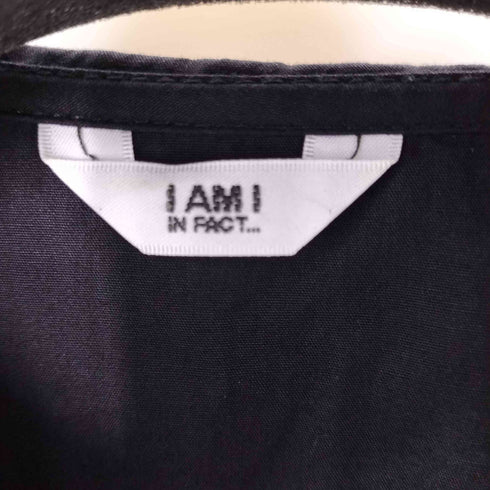 アイアムアイインファクト I am I in fact... レースフリルシャツロングワンピース レディース FREE