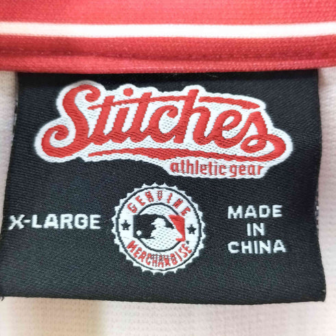 stitches ストライプショートスリーブプルオーバー メンズ import:XL