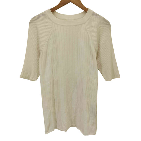 ザリラクス THE RERACS 23SS RERACS SHORT SLEEVE PULLOVER RIB KNIT レディース JPN:38