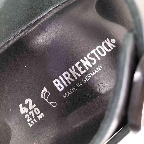 ビルケンシュトック BIRKENSTOCK Arizona スムースレザーブラック メンズ JPN:27