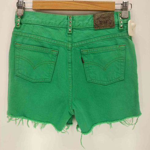 リーバイス Levis 125刻印 517 スタッズショートデニムパンツ レディース