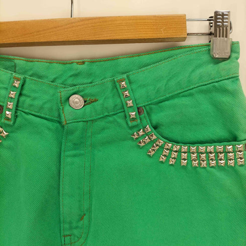 リーバイス Levis 125刻印 517 スタッズショートデニムパンツ レディース