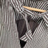 クヌースマーフ Knuth Marf 24SS 2way stripe volume shirt/stripebrown レディース FREE