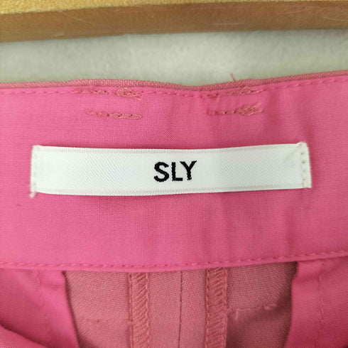 スライ SLY SHAPELY HW STRAIGHT パンツ レディース 1