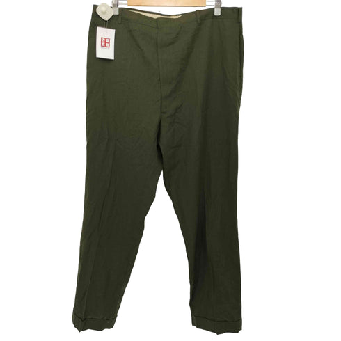 パーマネントプレス Permanent Press 60sOVEN CUREDワイドスラックスパンツ メンズ