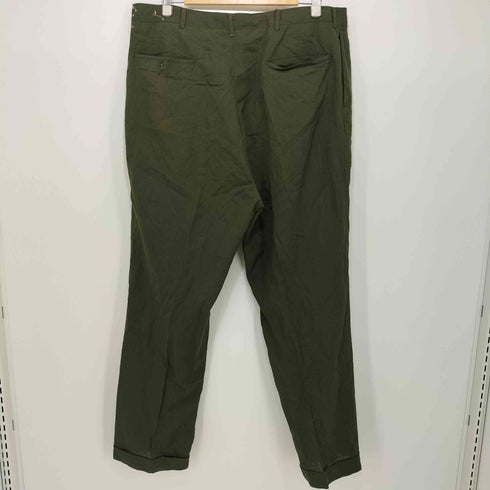 パーマネントプレス Permanent Press 60sOVEN CUREDワイドスラックスパンツ メンズ
