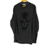 ヨウジヤマモトプールオム Yohji Yamamoto POUR HOMME 天竺スカルプリントクルーネックカットソー メンズ JPN:3