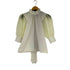 スライ SLY BACK RIBBON SHEER SLEEVE トップス レディース FREE