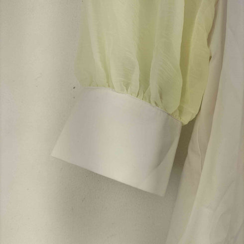 スライ SLY BACK RIBBON SHEER SLEEVE トップス レディース FREE