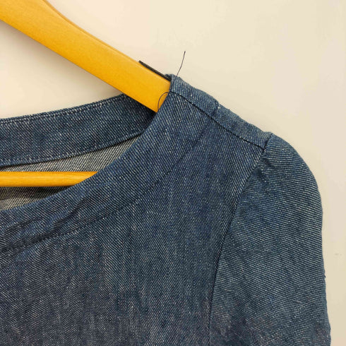 スティーブンアラン Steven Alan USA製 リネン100% S/S クロップド ワンピース レディース US:0-2