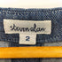スティーブンアラン Steven Alan USA製 リネン100% S/S クロップド ワンピース レディース US:0-2