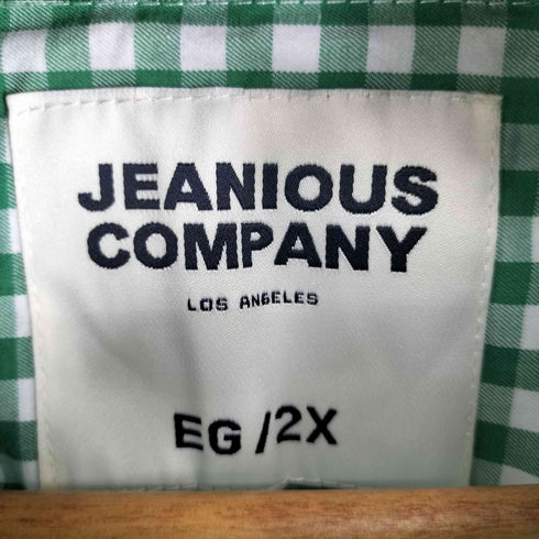 JEANIOUS COMPANY L/S チェックシャツ メンズ 2X