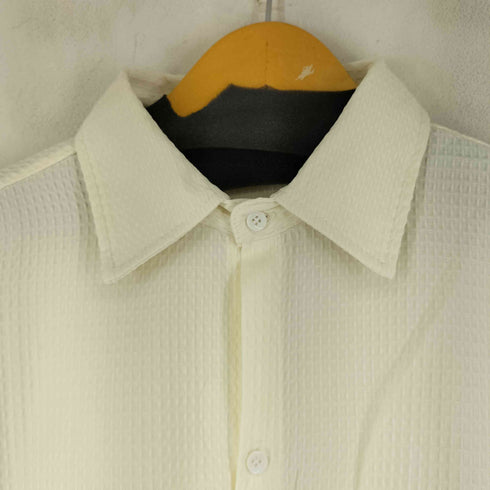 エンボス加工 S/S シャツ メンズ 3XL