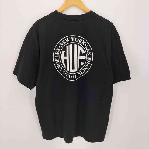 ハフ HUF 両面 ロゴプリント S/S Tシャツ メンズ import:L