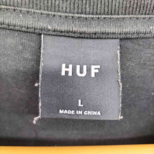 ハフ HUF 両面 ロゴプリント S/S Tシャツ メンズ import:L