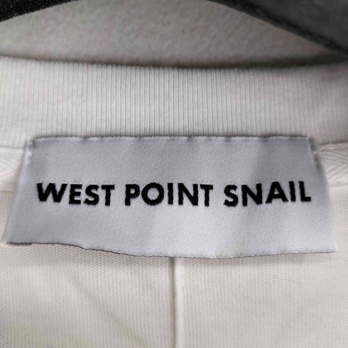 WEST POINT SNAIL 星アップリケ S/S Tシャツ メンズ
