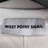 WEST POINT SNAIL 星アップリケ S/S Tシャツ メンズ