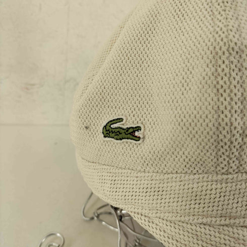 ラコステ LACOSTE ロゴ刺繍コットンキャスケット レディース 57.5cm