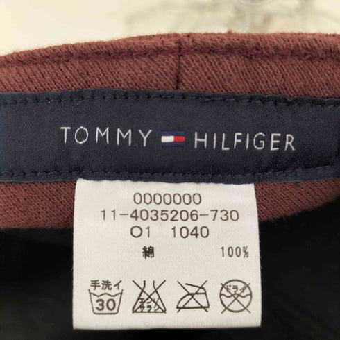 トミーヒルフィガー TOMMY HILFIGER コットンワークキャップ メンズ